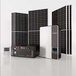 5kw Growatt solar system| 5120Wh Battery| 7x 460W JA Solar Panels