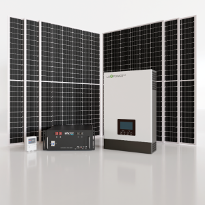 5kW LuxPower Solar System | 5120Wh Battery | 6x 565W JA Solar Panels