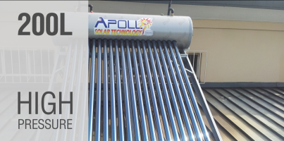 Apollo Solar Technology APIHP-20 Integrated High Pressure Solar Geyser (200L) - Image 2